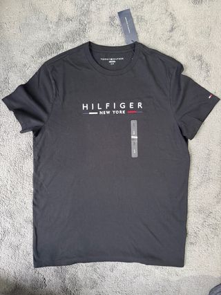 Camiseta Tommy Hilfiger Negra - Talla S, xl