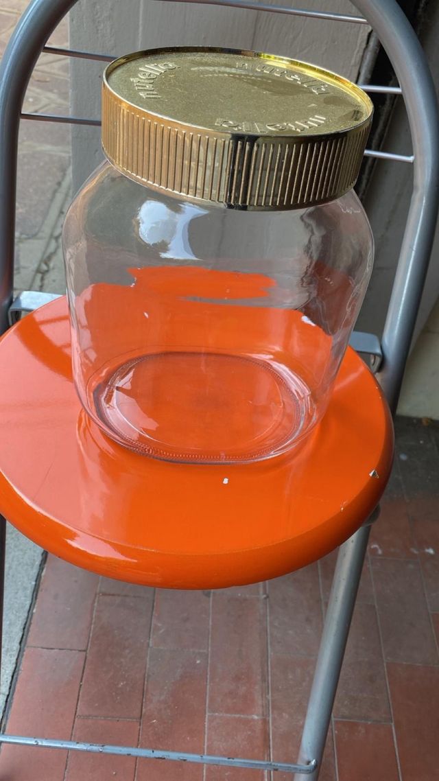 Vaso Nutella gigante, oro, 3kg