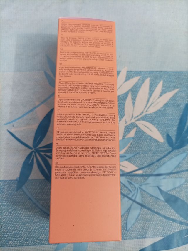 Aceite limpiador Meisani Vitamin E-raser