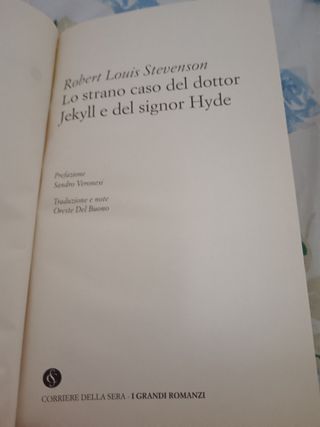 Lo strano  Caso dottor Jekyll e Mr. Hyde  R.Louis