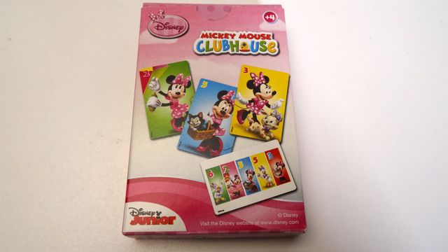 Juego de cartas Minnie Mouse Clubhouse +4 años