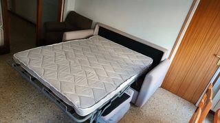 Sofá cama Kibuc beige 3 plazas