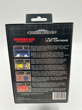 Wonder Boy in Monster World - sega Mega Drive
