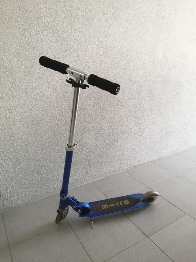 Patinete Micro Azul - Plegable