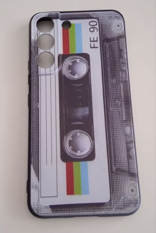 Samsung Galaxy funda móvil cinta casete
