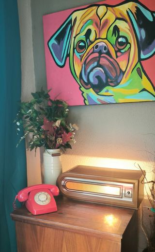 Lámparas mesa retro vintage años 60