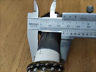 Horquilla bici 20" blanca