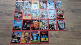 Revistas Time y Newsweek 1989-90