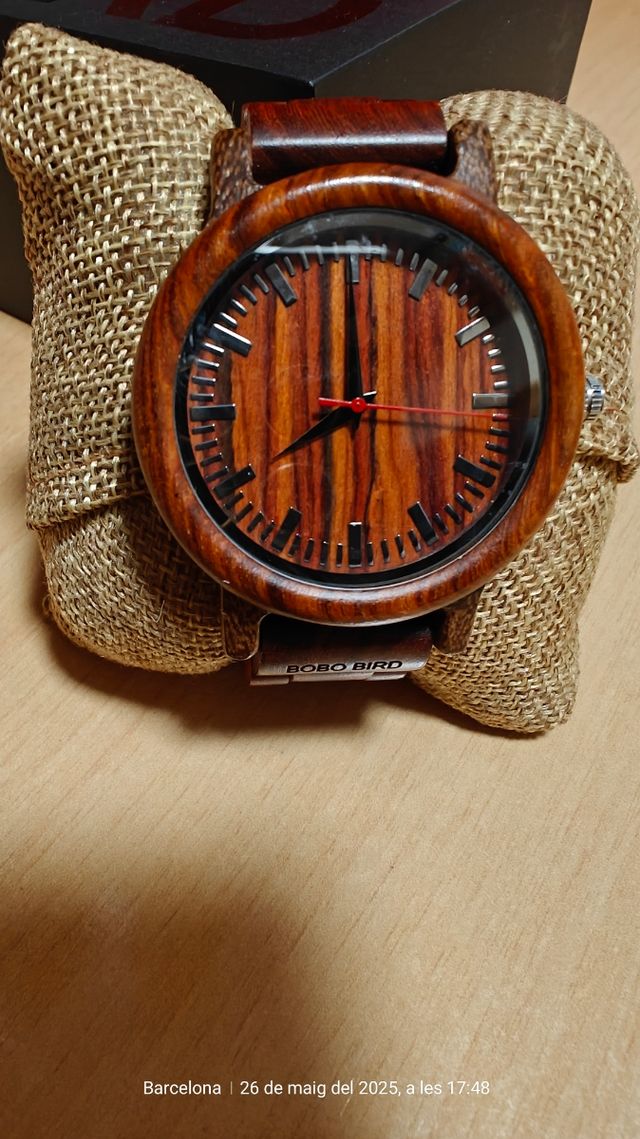 Reloj Bobo Bird de madera