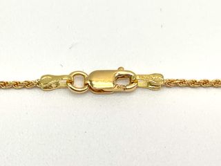cadena oro 18k 30cm