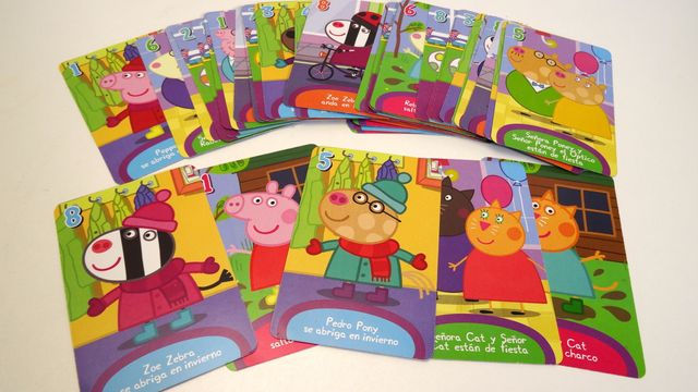 Juego de Cartas Peppa Pig +3 años – En buen estado