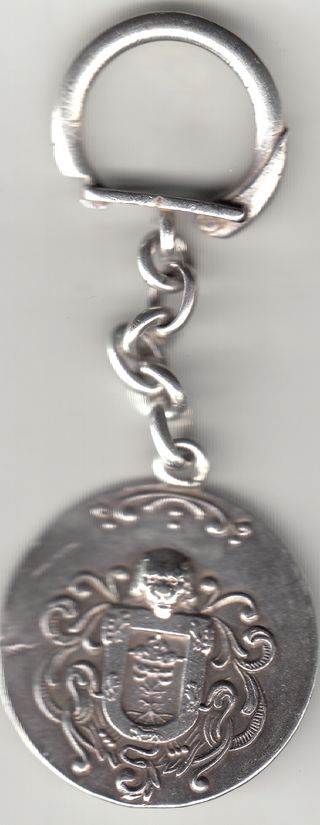 5 PIEZAS DE PLATA: LLAVEROS - COLGANTE - SELLO