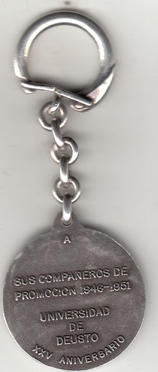 5 PIEZAS DE PLATA: LLAVEROS - COLGANTE - SELLO