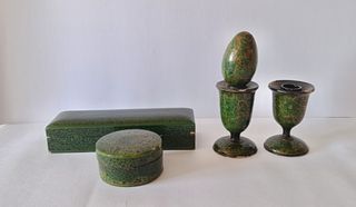 Joyeros vintage verdes