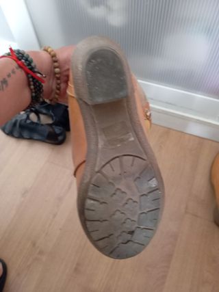 Botines Mandarina Marrón