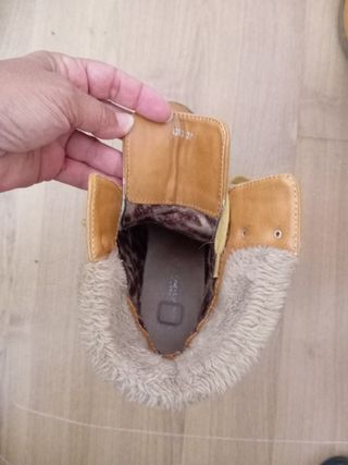 Botines Mandarina Marrón