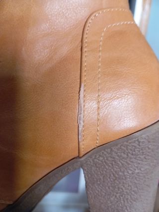 Botines Mandarina Marrón