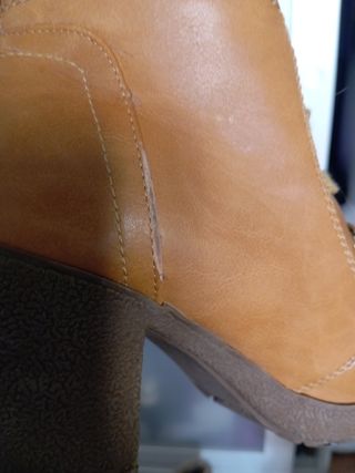 Botines Mandarina Marrón