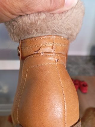 Botines Mandarina Marrón