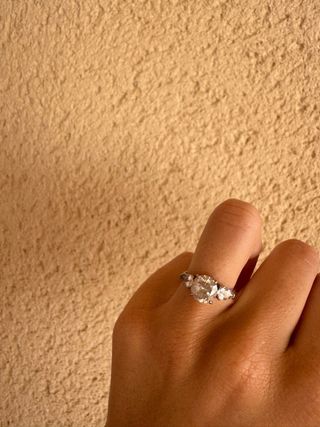 Anillo de compromiso - Plata