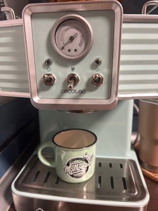 Cafetera Cecotec Vintage Azul