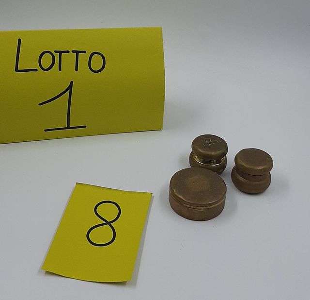 Set tre scatolette vintage in metallo