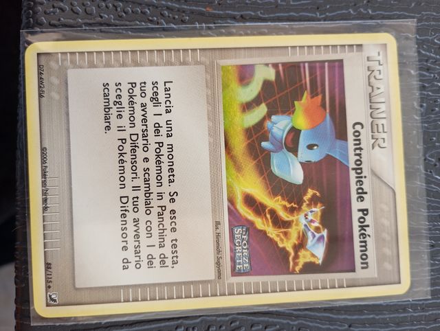 4 carte Pokemon trainer stamped holo rare