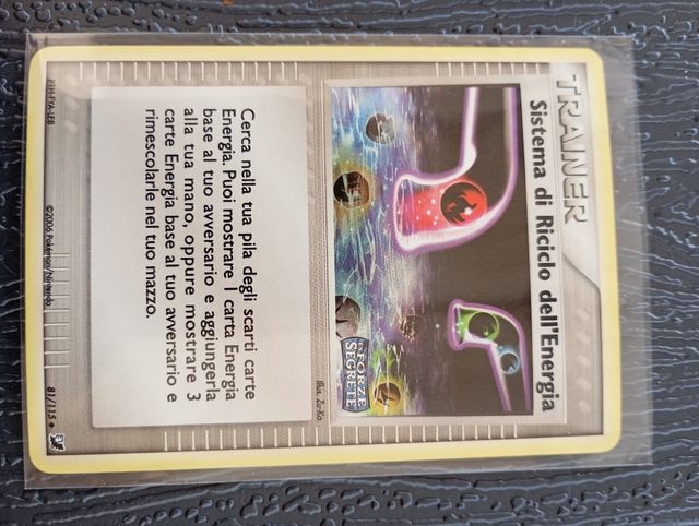 4 carte Pokemon trainer stamped holo rare