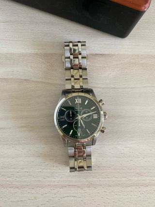 Reloj Jaguar Hombre - Verde & Plata
