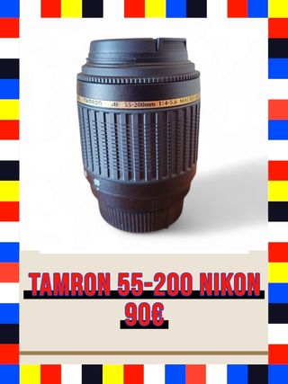 Tamron 55-200mm AF Macro Nikon