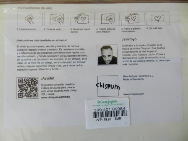 Pegatina Vinilo.Wall Sticker princesa infantil