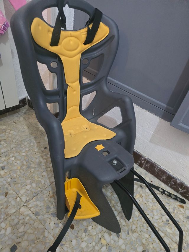 Silla portabebés bici