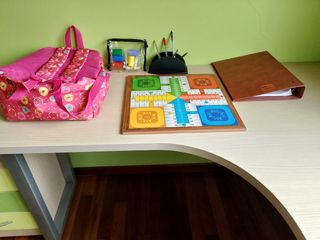 Mochila infantil donuts rosa