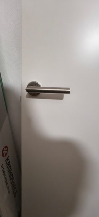 Puerta interior blanca lacada
