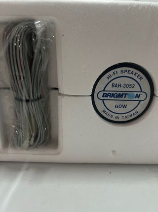2x Altavoces Brigmton BAH-3052 60W