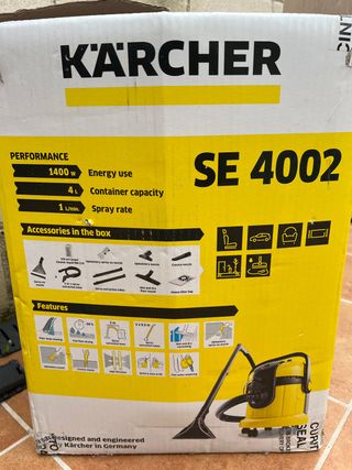 Aspiradora Karcher SE4002 - 1400w