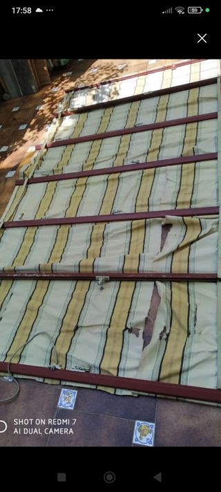 Toldo romano 3 estructuras