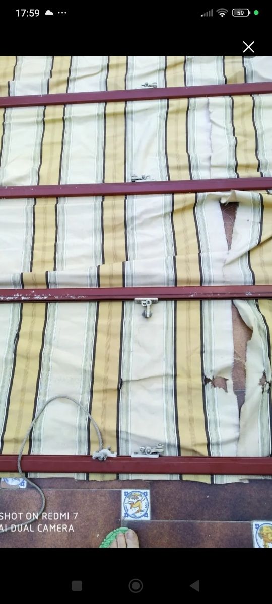 Toldo romano 3 estructuras