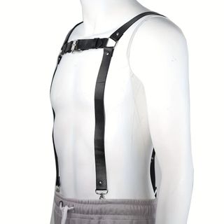 Bretelle uomo harness pettorale top sexy rock punk