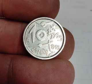 10 PESETAS 1993'