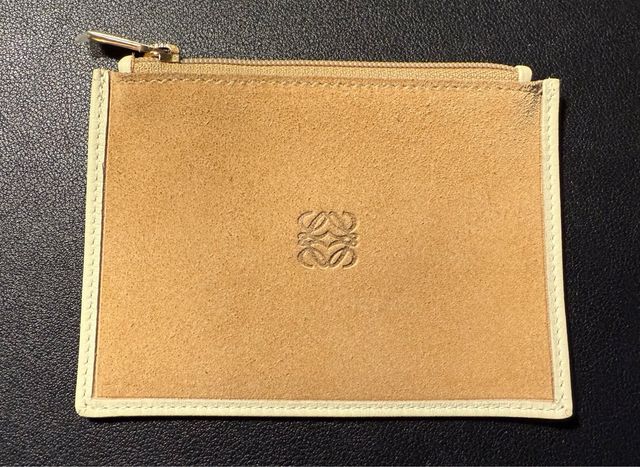 Monedero Loewe piel beige