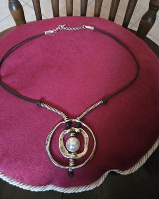 Collana UNOde50 Perla Argento