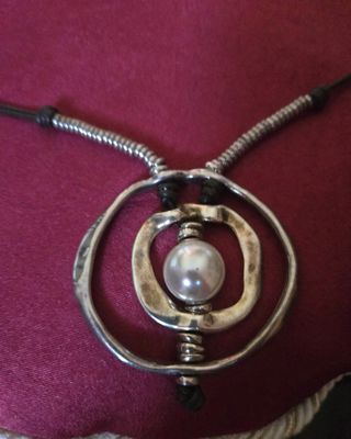 Collana UNOde50 Perla Argento