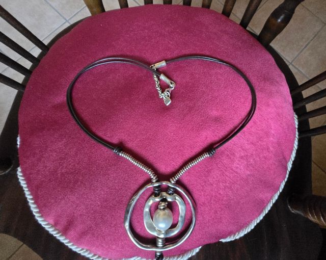 Collana UNOde50 Perla Argento