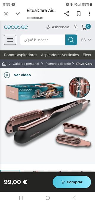 Secador alisador