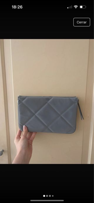 Bolso Parfois azul acolchado