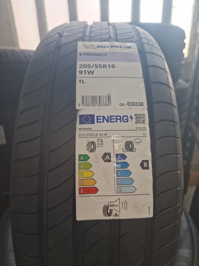 Neumáticos Michelin Primacy 205/55R16 91W