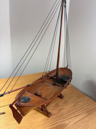 Maqueta Barco Vintage años 70