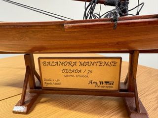 Maqueta Barco Vintage años 70