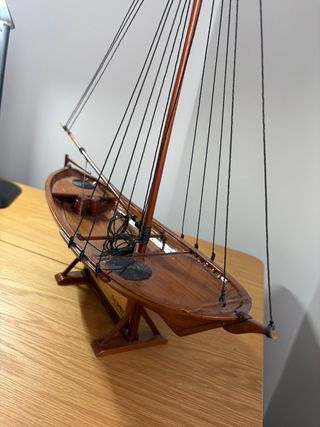 Maqueta Barco Vintage años 70